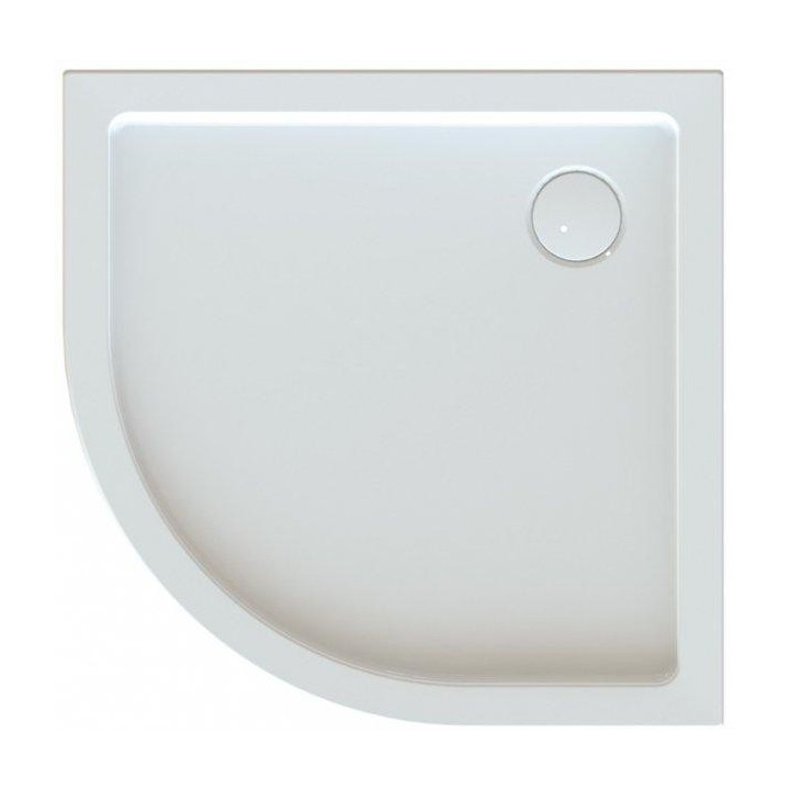 Štvrťkruhová vanička zabudowany 90x90x5 cm Sanplast Free Line - sanitbuy.pl