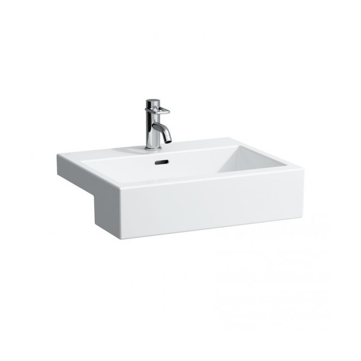 Polozápustné umývadlo 550 x 460 mm s otvorom na baterie biela Laufen LIVING CITY- sanitbuy.pl