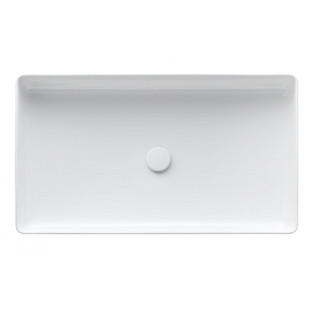 Umývadlo na postavenie na dosku 60x34cm biela bez otvoru pre batériu LAUFEN Living Square- sanitbuy.pl
