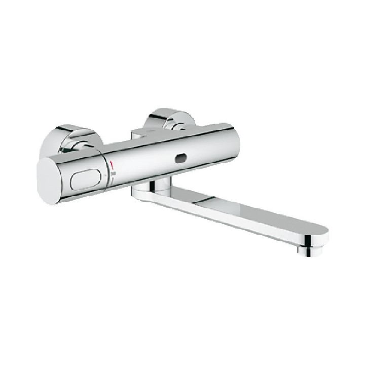 Grohe Eurosmart Cosmopolitan E umyvadlová batéria nástenná elektronické na infračervené lúče s termostatom chróm- sanitbuy.pl