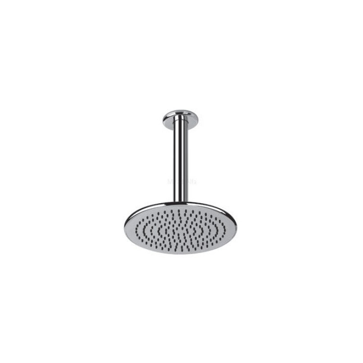 Horná sprcha na stěnu 306mm Gessi Goccia čierna matné- sanitbuy.pl